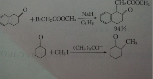 碳原子上的烴基化反應(yīng)配圖